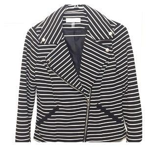 Bagatelle Black and White striped Jacket.